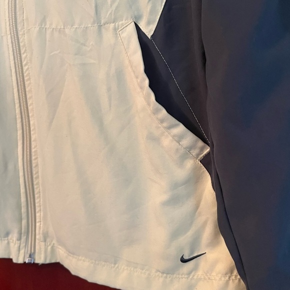 Nike Performance Golf Running Jacket Yellow & Gray lined Sz 8-10 Women’s - Picture 4 of 10